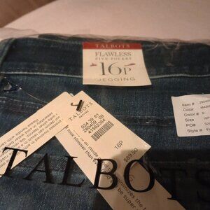 Size W16, Talbot's  Blue Denim Jeans